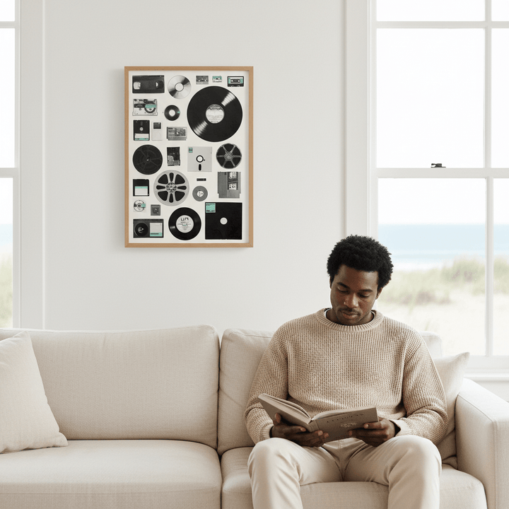 Data UNI by Florent Bodart wall - art - picture - poster