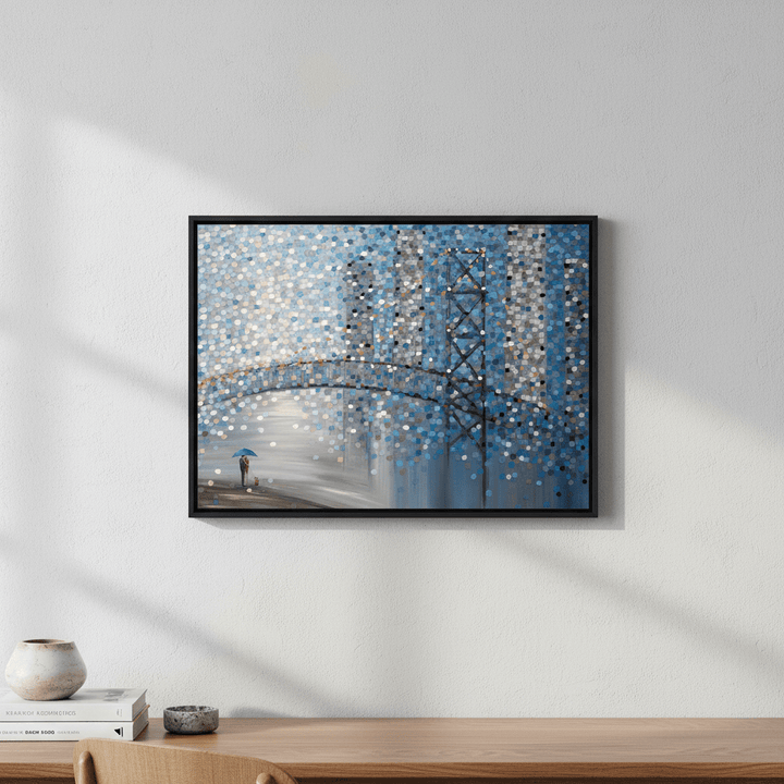Date by the Bridge by Ekaterina Ermilkina wall - art - picture - poster