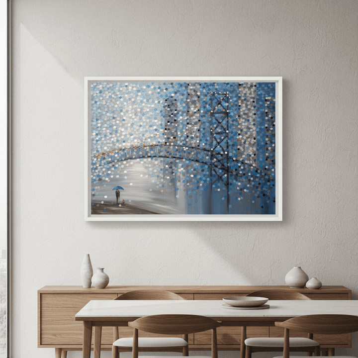 Date by the Bridge by Ekaterina Ermilkina wall - art - picture - poster