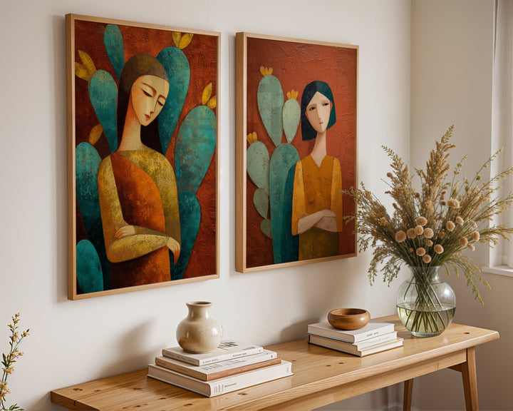 Daughters of the Desert Set of 2 wall - art - picture - poster