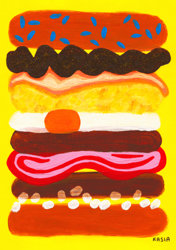 Day Starter by Kasia Sykus,frame