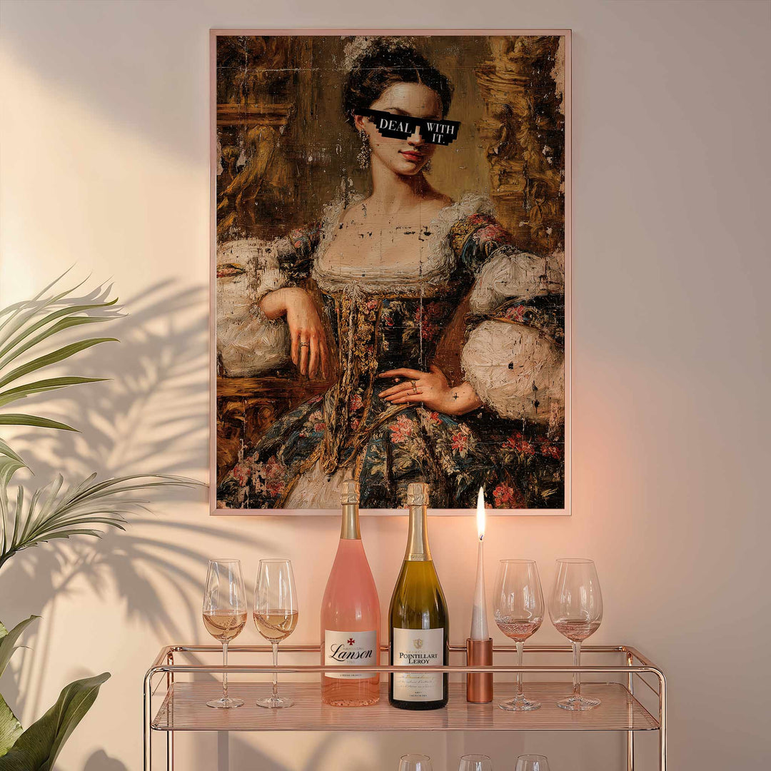 Deal With It Renaissance Print wall - art - picture - poster