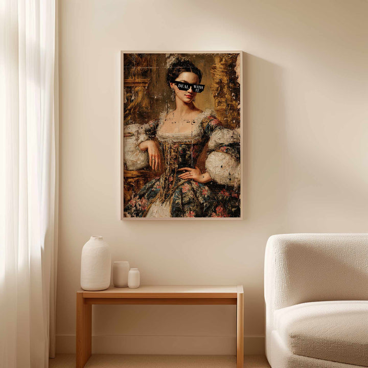 Deal With It Renaissance Print wall - art - picture - poster