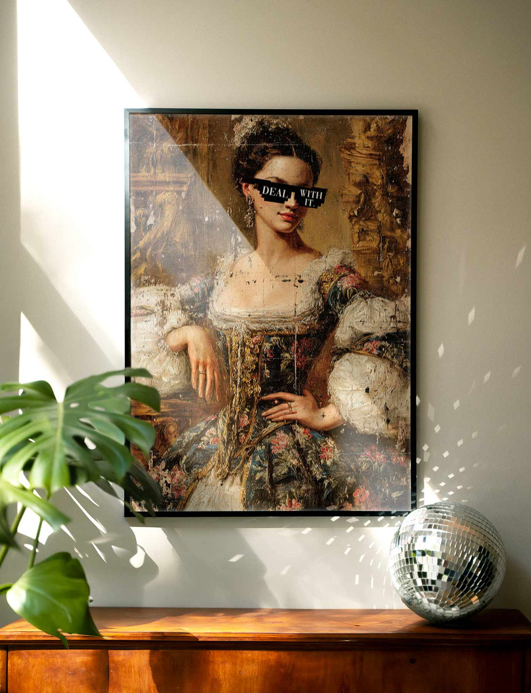 Deal With It Renaissance Print wall - art - picture - poster