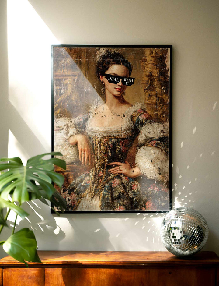 Deal With It Renaissance Print wall - art - picture - poster