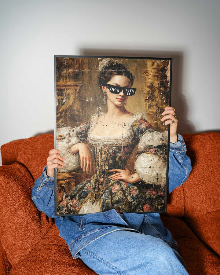 Deal With It Renaissance Print wall - art - picture - poster