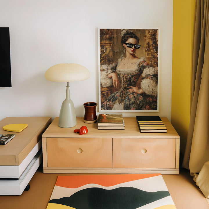 Deal With It Renaissance Print wall - art - picture - poster