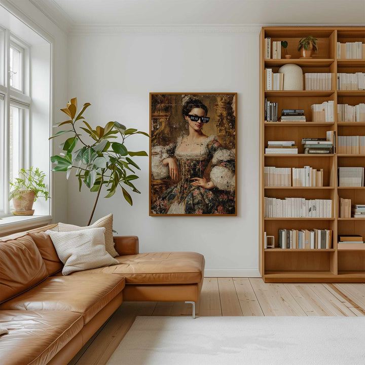 Deal With It Renaissance Print wall - art - picture - poster