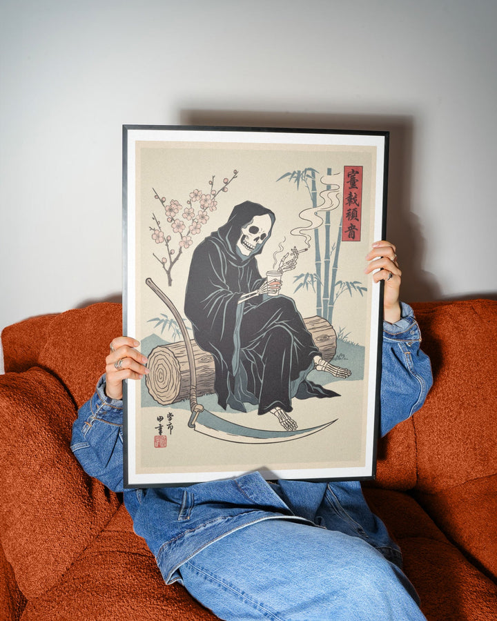 Death Before Decaf Wall Art wall - art - picture - poster