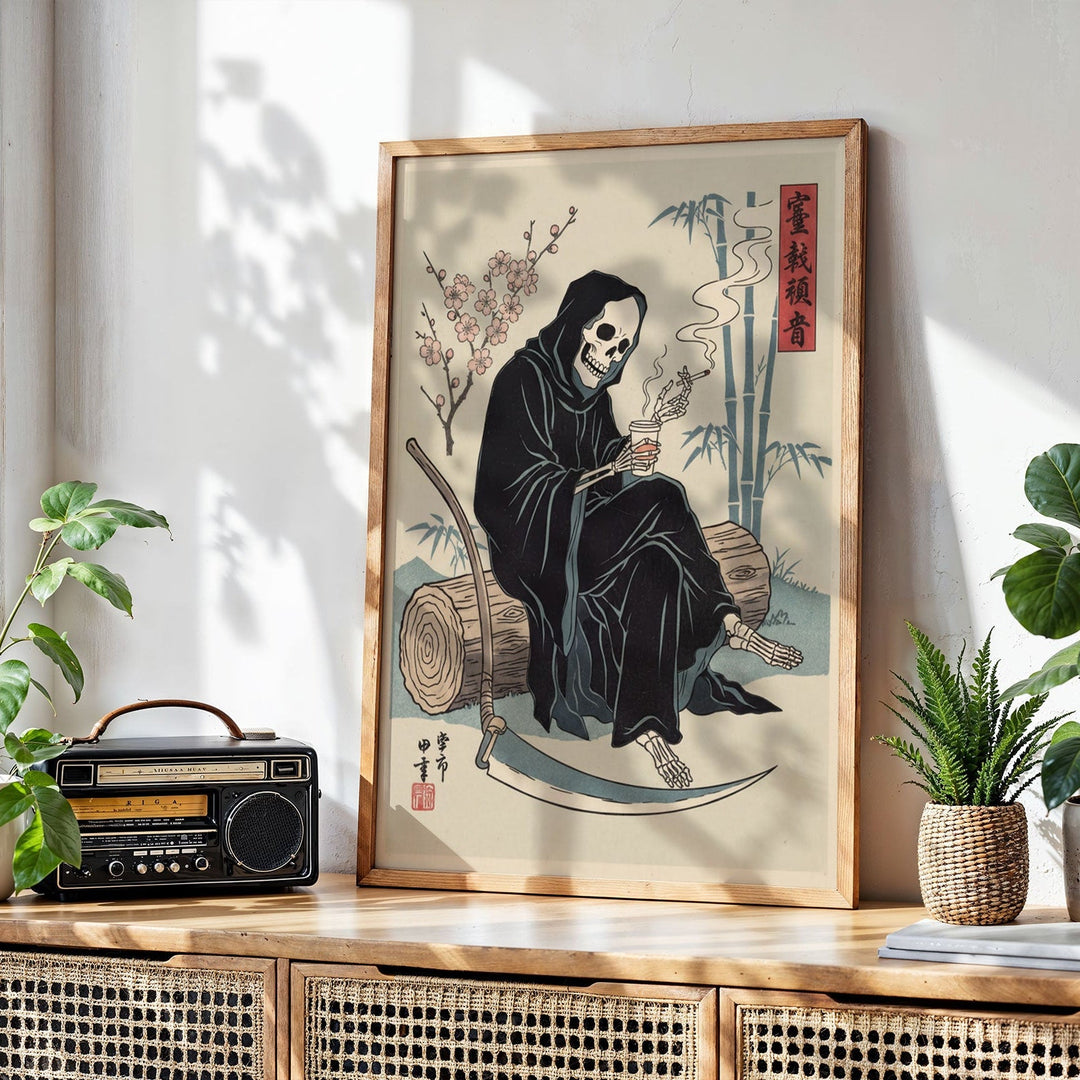 Death Before Decaf Wall Art wall - art - picture - poster
