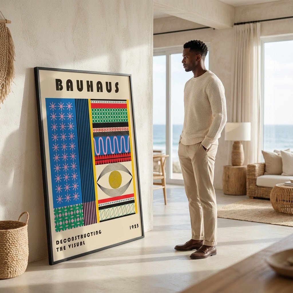 Deconstructing the Visual wall - art - picture - poster