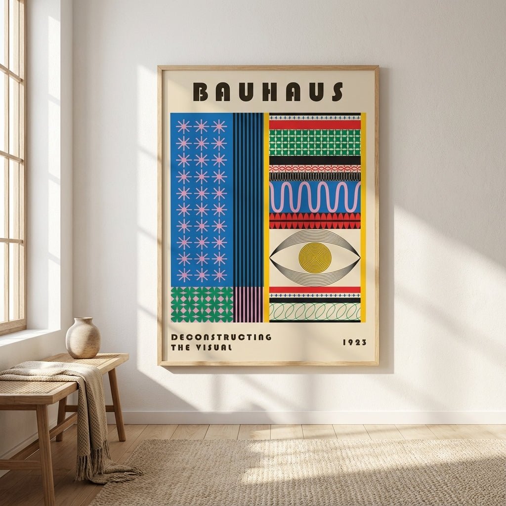 Deconstructing the Visual wall - art - picture - poster