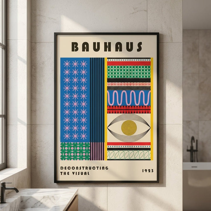 Deconstructing the Visual wall - art - picture - poster