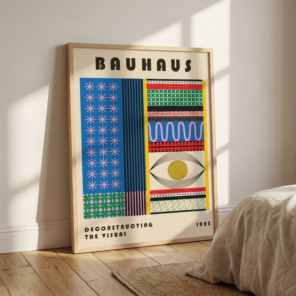 Deconstructing the Visual wall - art - picture - poster
