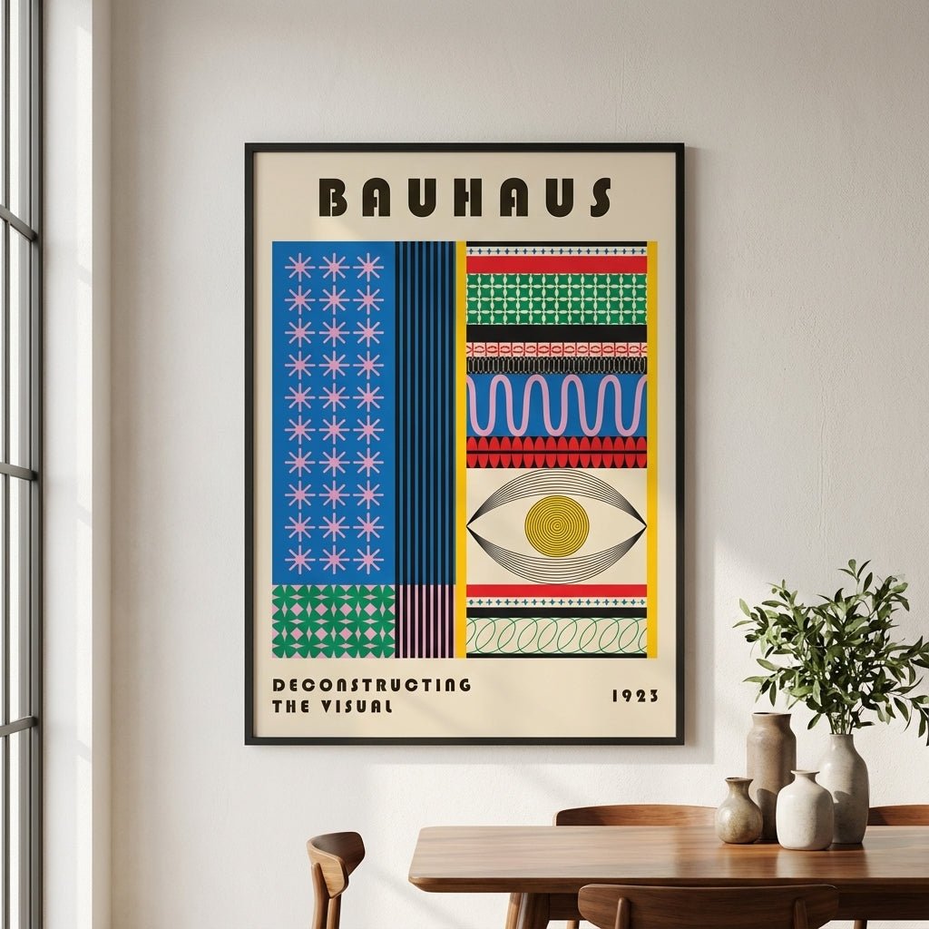 Deconstructing the Visual wall - art - picture - poster