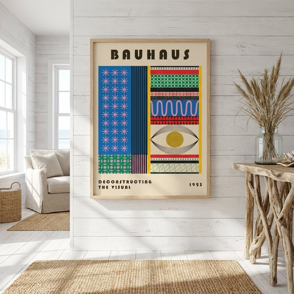 Deconstructing the Visual wall - art - picture - poster