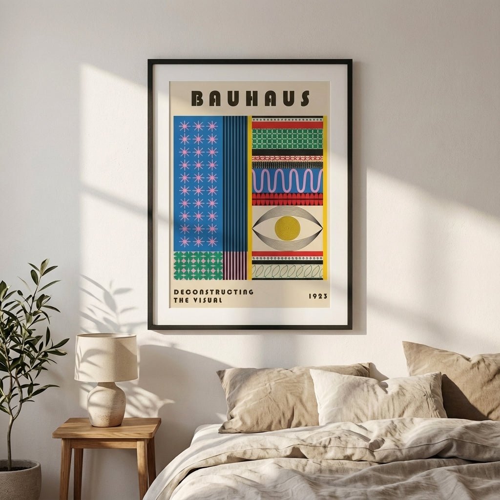 Deconstructing the Visual wall - art - picture - poster
