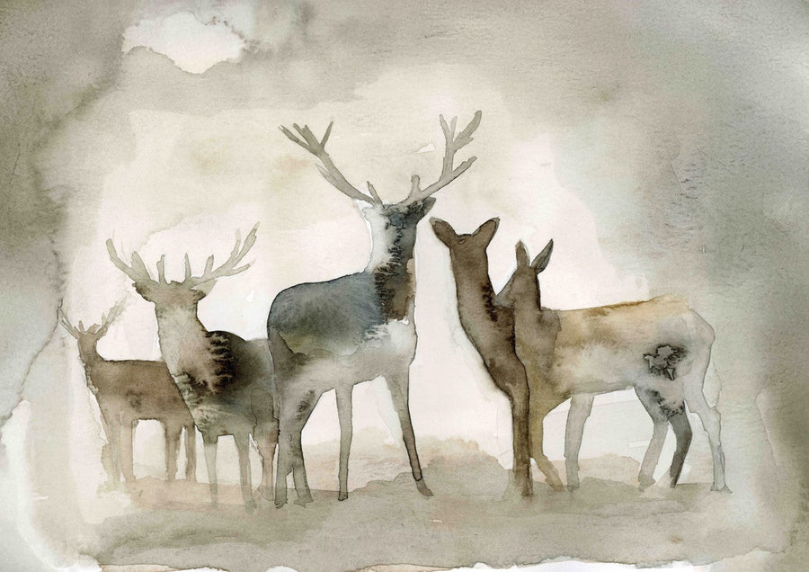 Deer Herd by Meredith O'Neal