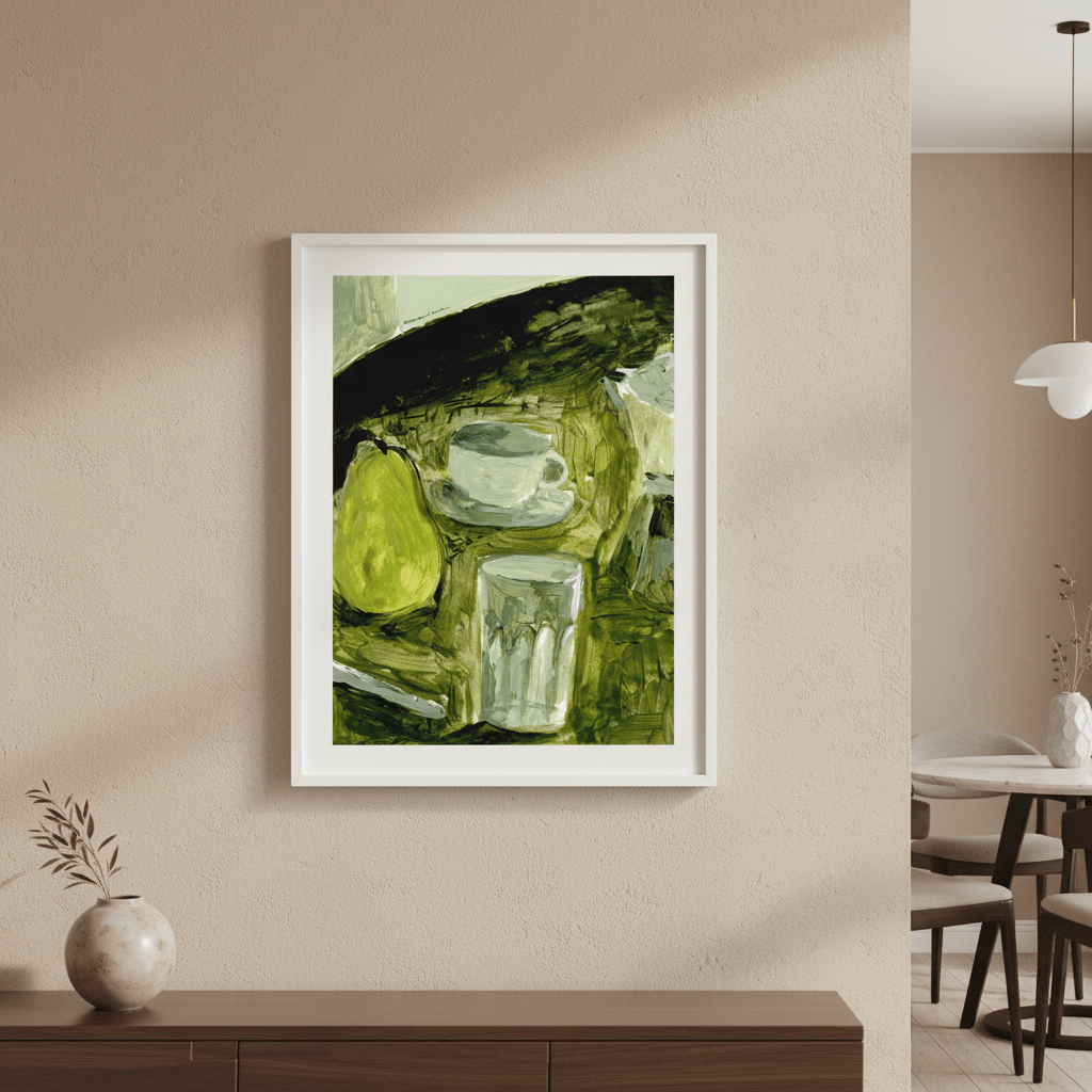 Desayuno Verde by Marina Garcia Fernandez wall - art - picture - poster