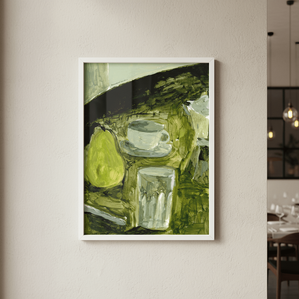 Desayuno Verde by Marina Garcia Fernandez wall - art - picture - poster