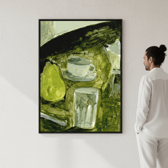 Desayuno Verde by Marina Garcia Fernandez wall - art - picture - poster