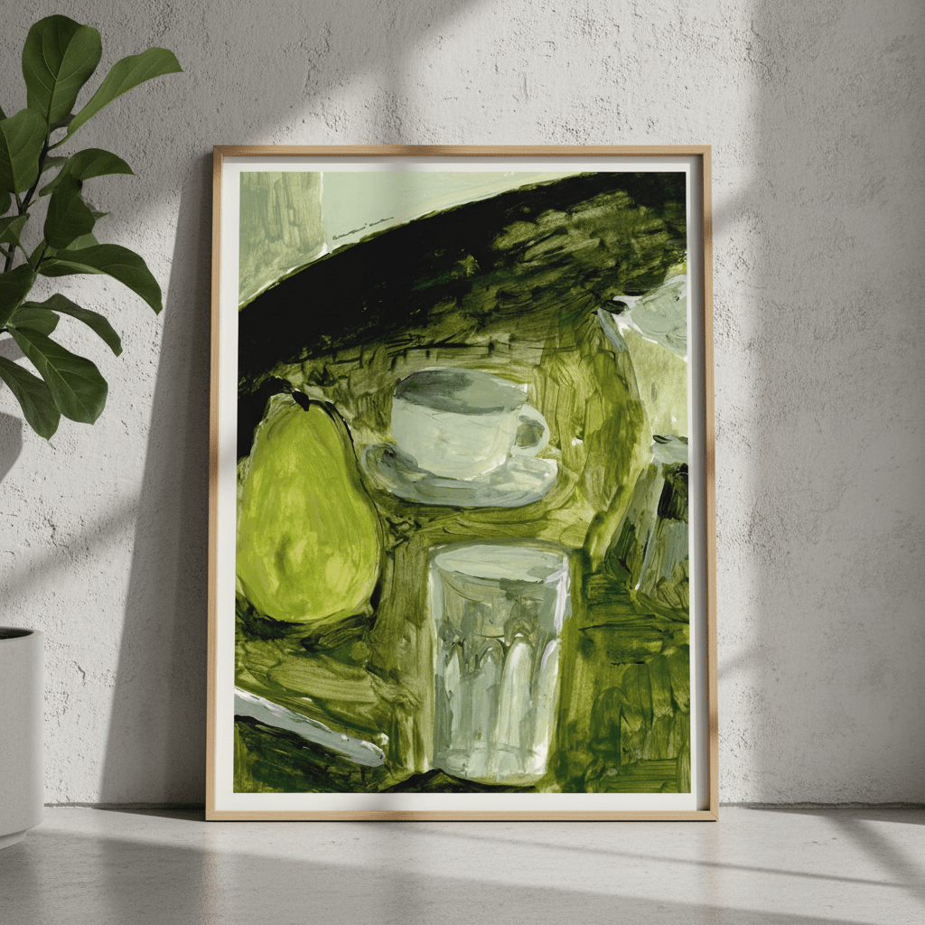 Desayuno Verde by Marina Garcia Fernandez wall - art - picture - poster