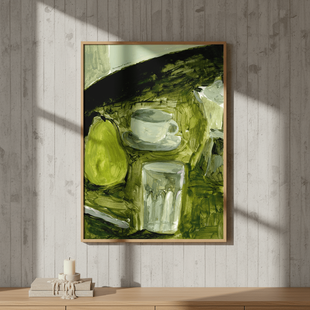 Desayuno Verde by Marina Garcia Fernandez wall - art - picture - poster