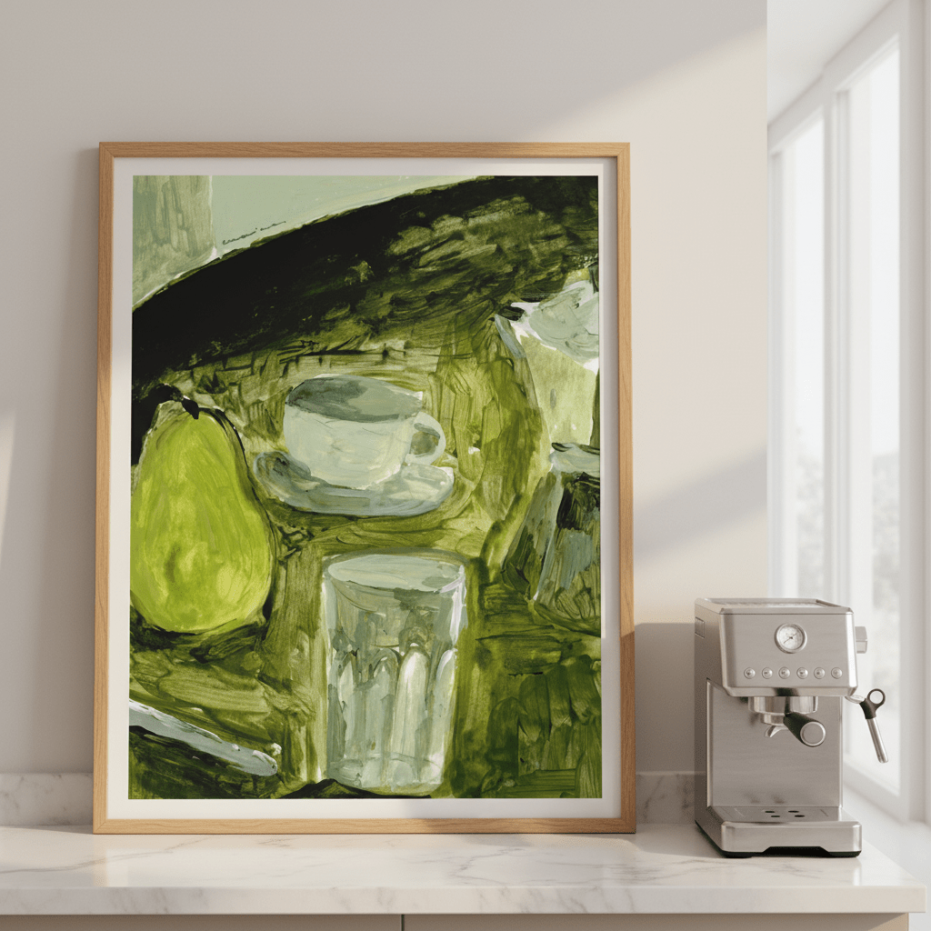 Desayuno Verde by Marina Garcia Fernandez wall - art - picture - poster