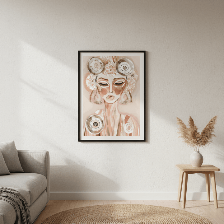 Desert Bloom by Bella Eve wall - art - picture - poster