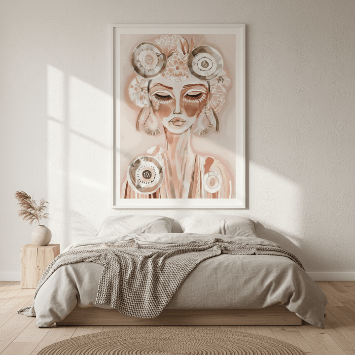 Desert Bloom by Bella Eve wall - art - picture - poster