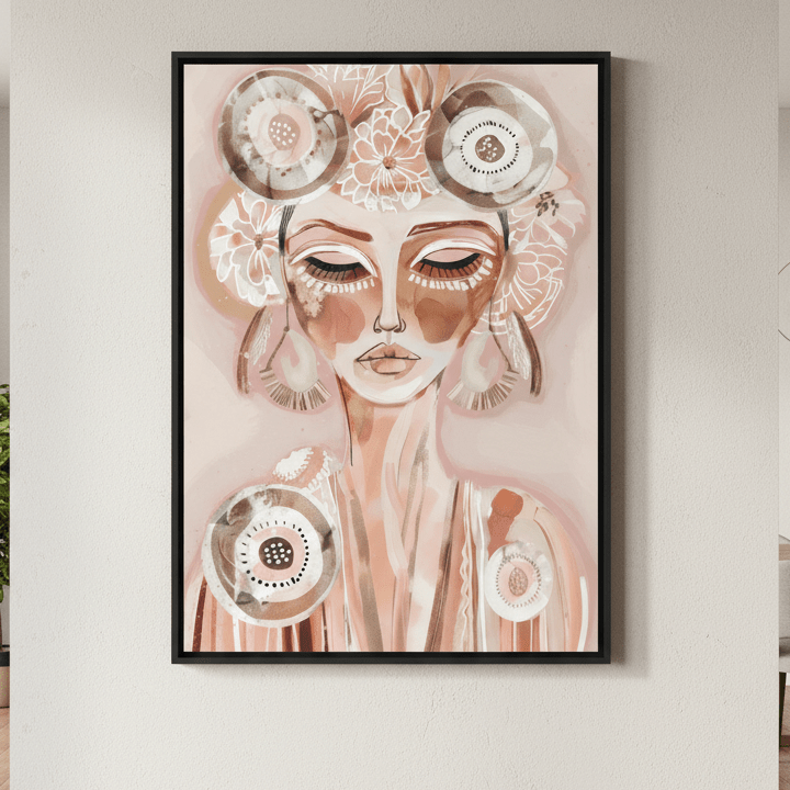 Desert Bloom by Bella Eve wall - art - picture - poster