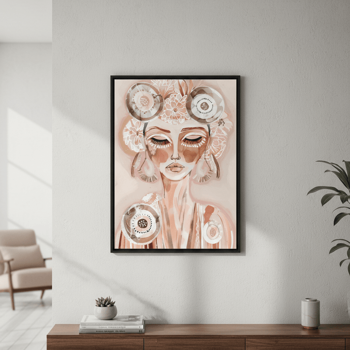 Desert Bloom by Bella Eve wall - art - picture - poster