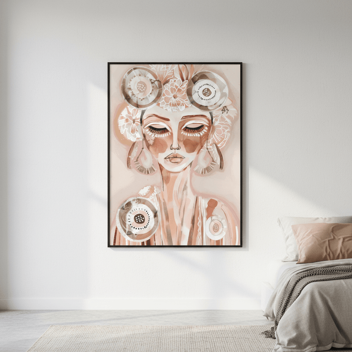 Desert Bloom by Bella Eve wall - art - picture - poster