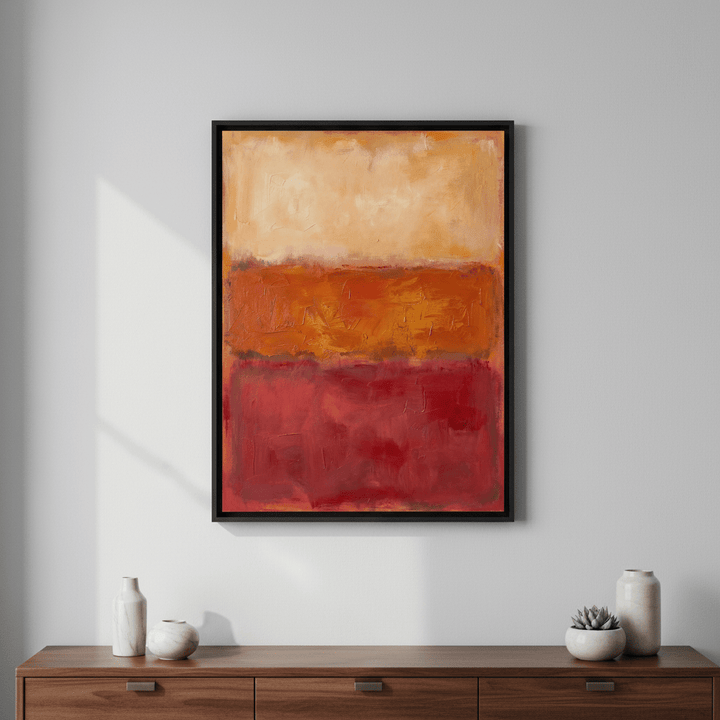 Desert Dawn Abstract Wall Art Inspired by Mark Rothko wall - art - picture - poster