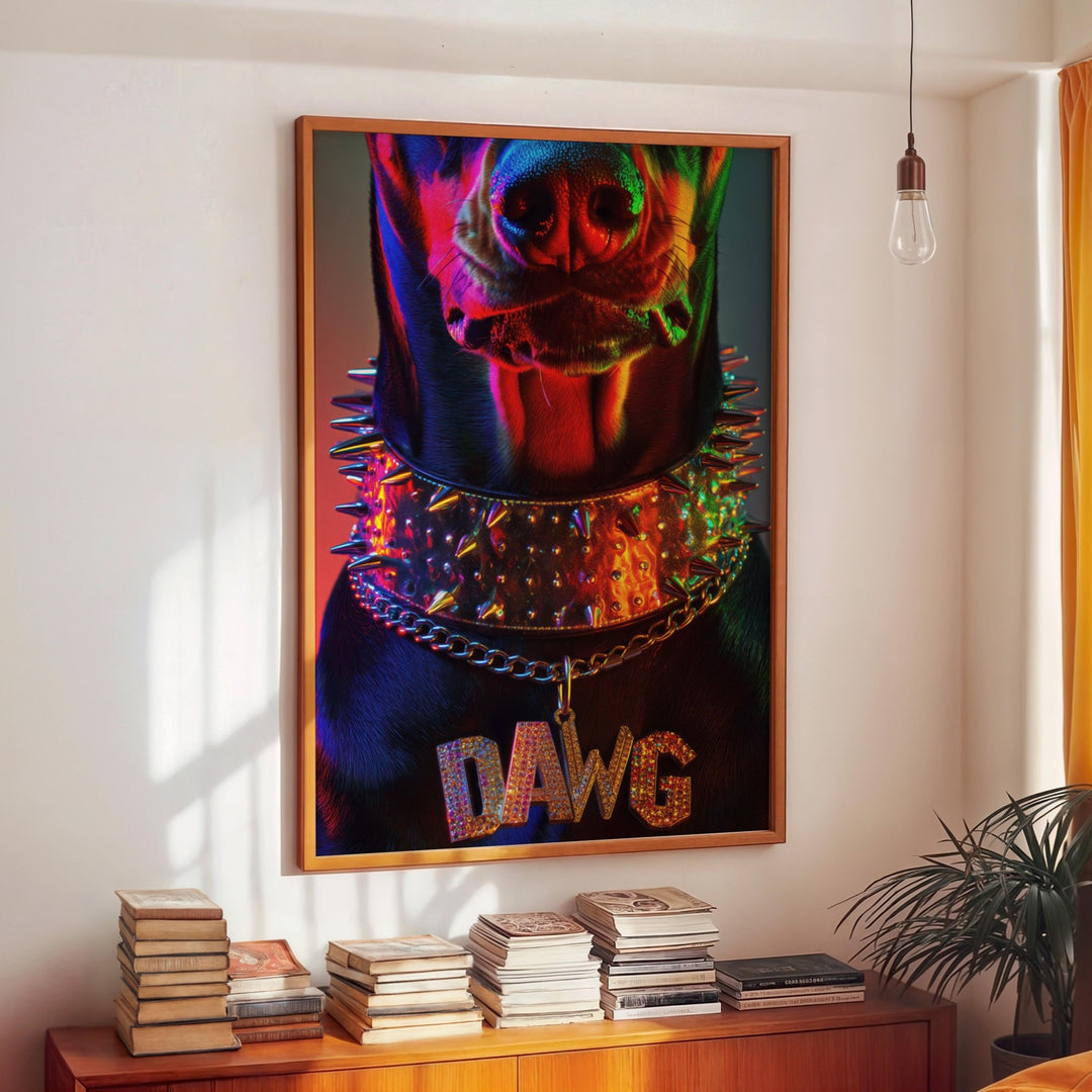 Diamond Collar Wall Art wall - art - picture - poster