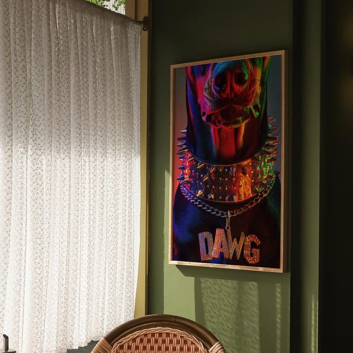 Diamond Collar Wall Art wall - art - picture - poster