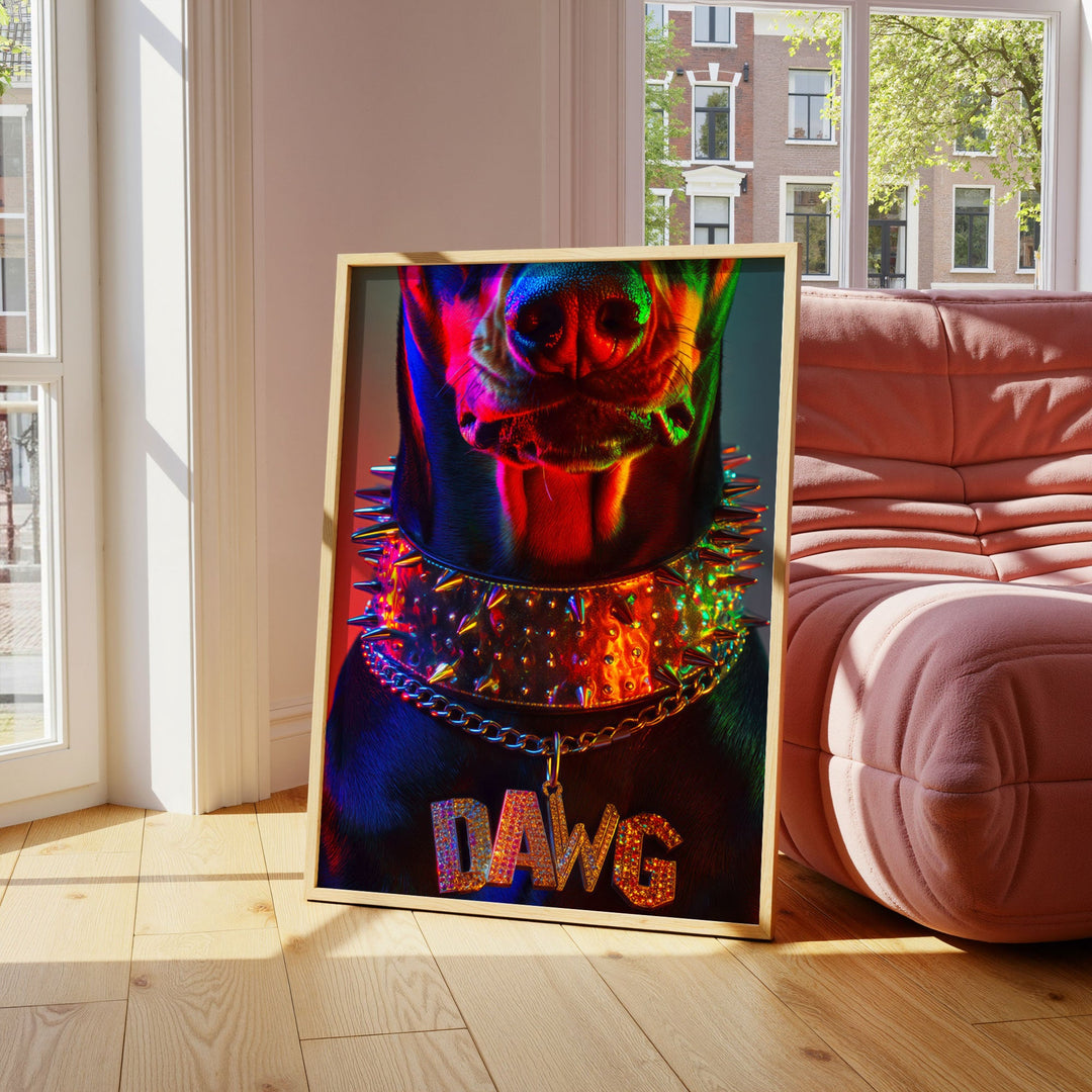 Diamond Collar Wall Art wall - art - picture - poster