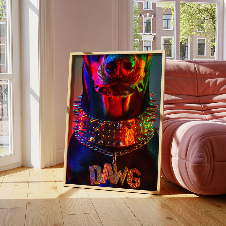 Diamond Collar Wall Art wall - art - picture - poster