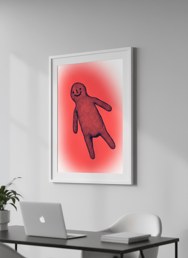 Digital Blender Figure by Lisa Goebel