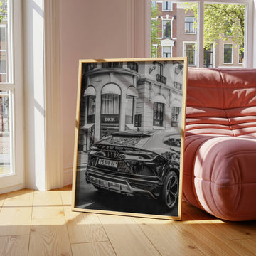 Dior Lamborghini Fashion Photograph wall - art - picture - poster