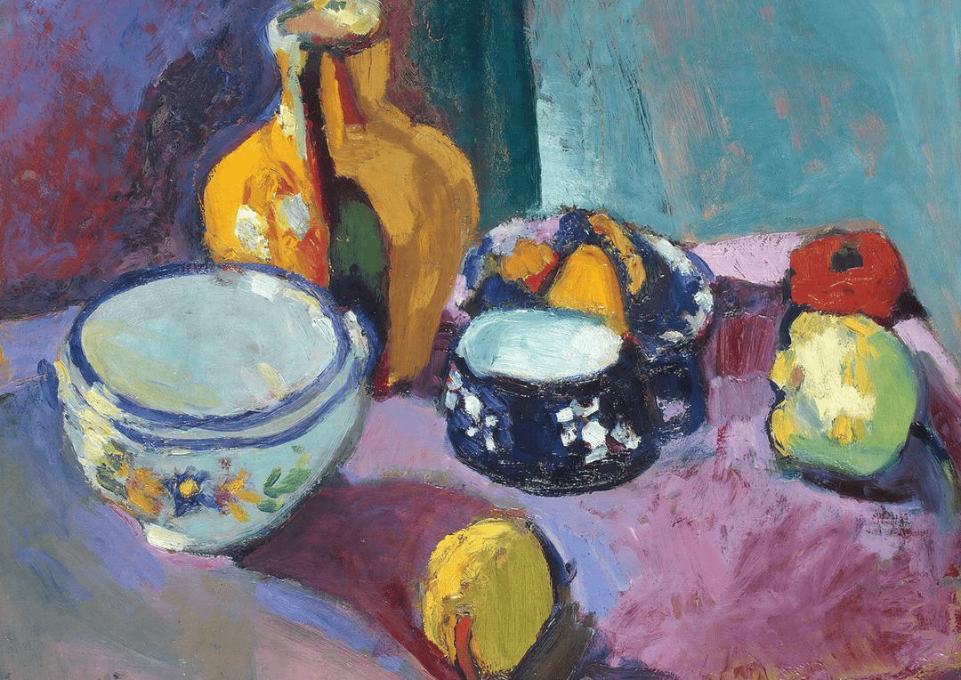 Dishes & Fruit by Henri Matisse,frame