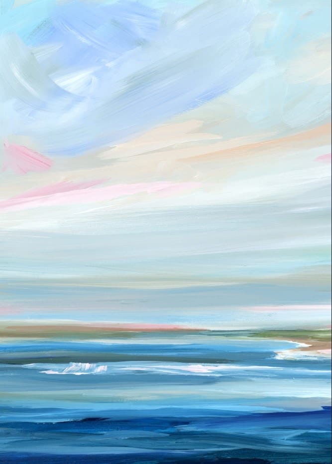 Distant Shore I By Nicole Walsh