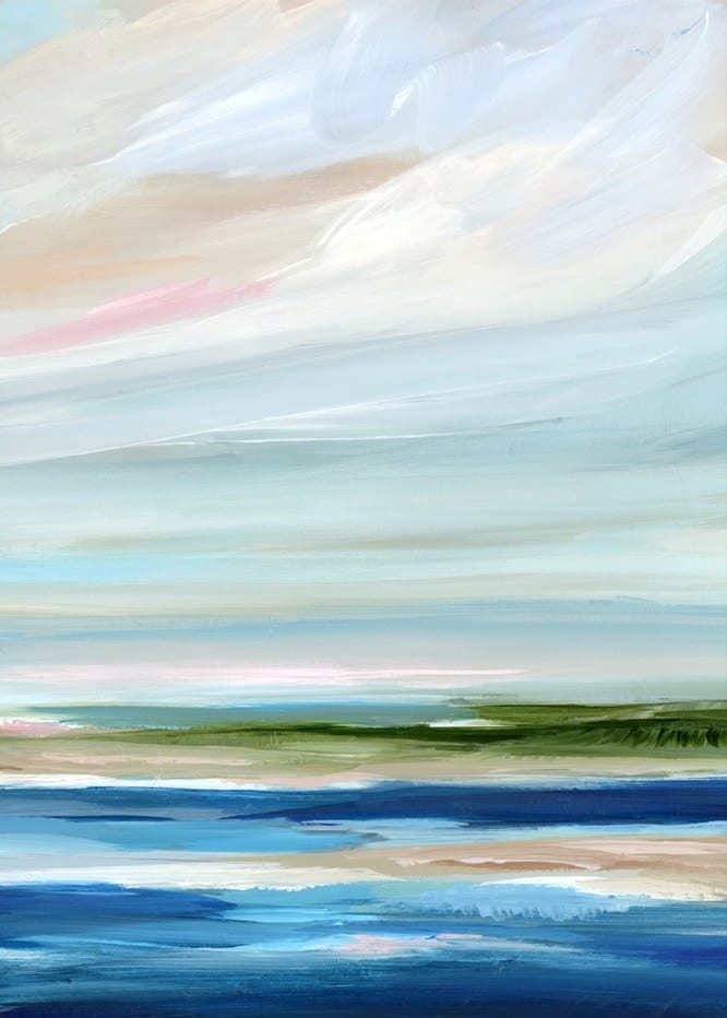 Distant Shore II By Nicole Walsh