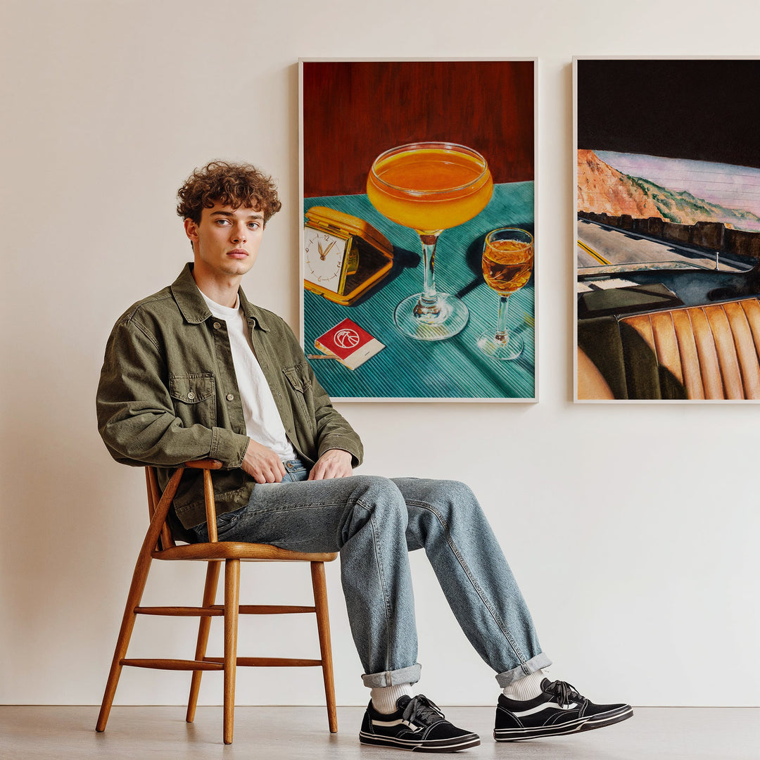 Don't Look Back by Julia Ockert Set of 2 wall - art - picture - poster