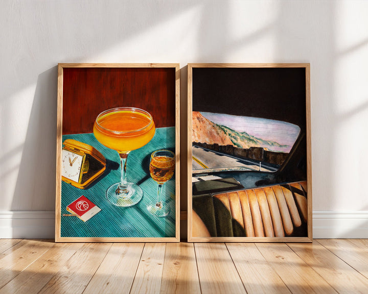 Don't Look Back by Julia Ockert Set of 2 wall - art - picture - poster