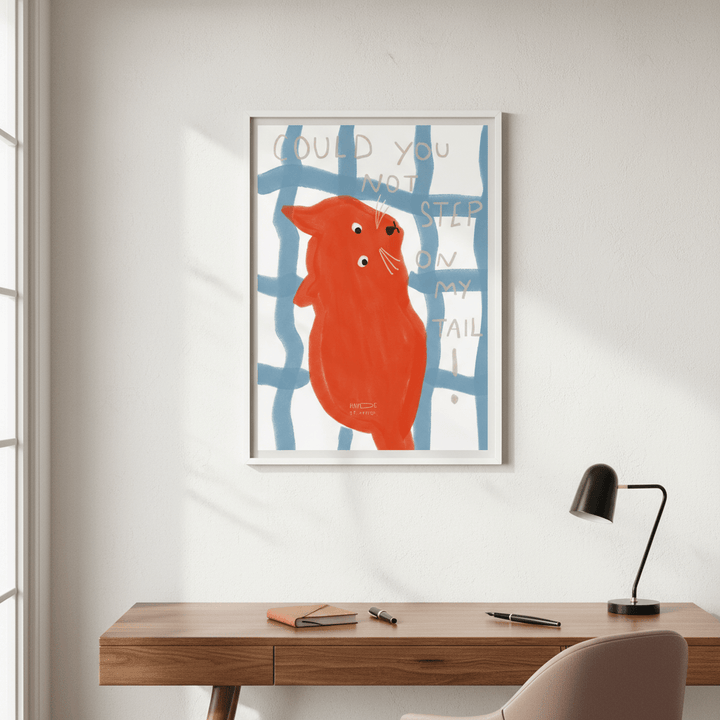 Don't Step on My Tail by Hayde Nizard wall - art - picture - poster