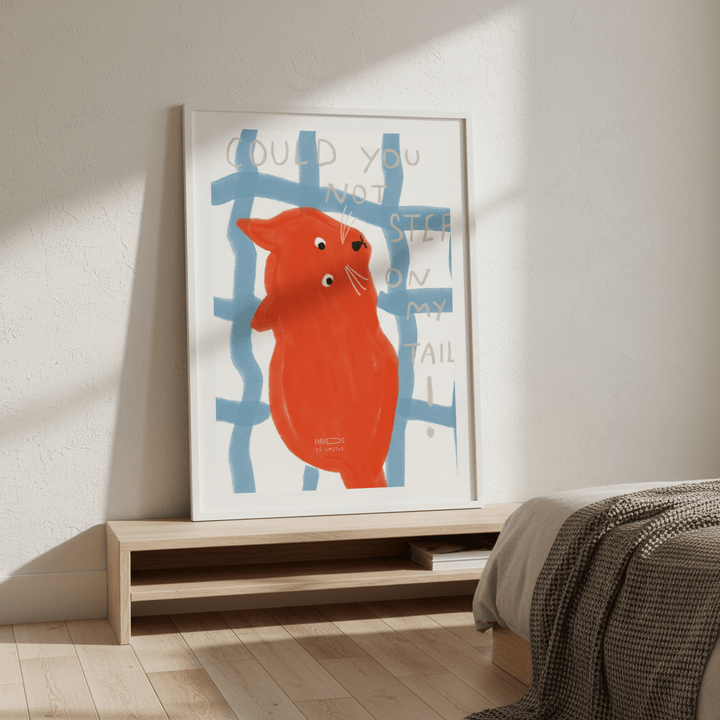 Don't Step on My Tail by Hayde Nizard wall - art - picture - poster