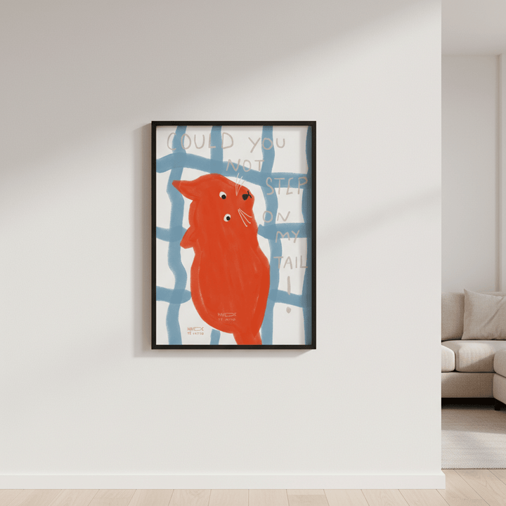 Don't Step on My Tail by Hayde Nizard wall - art - picture - poster