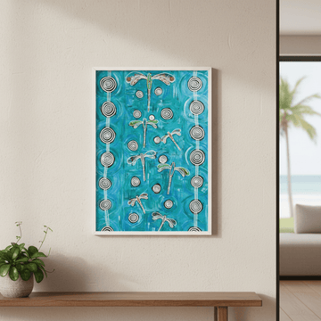 Dragonfly by Emma Rigney wall - art - picture - poster