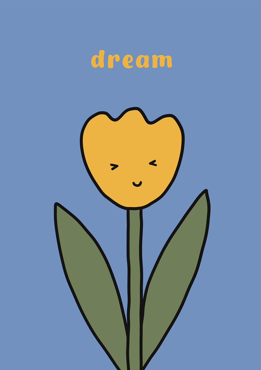 Dream cute flower by Lucia Sankovic - Style My Wall